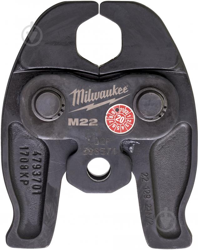 Клещи обжимные Milwaukee J12-M22 для опрессовки труб 4932430249 - фото 1