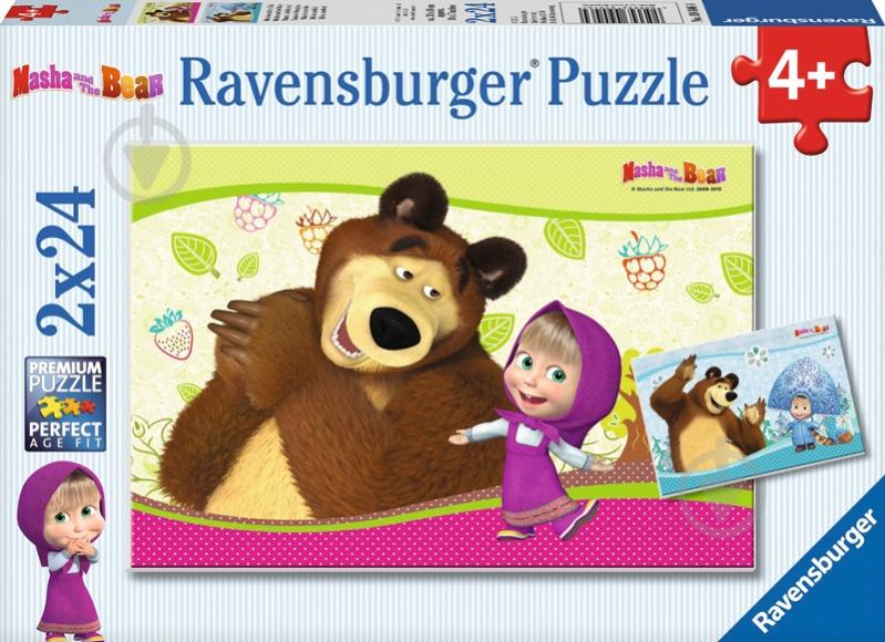 Пазл Ravensburger Маша і Ведмідь 09046R - фото 1