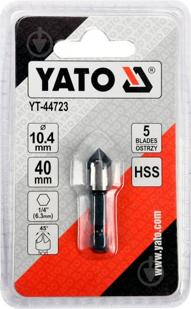 Зенковка YATO 10.4 мм YT-44723 - фото 3