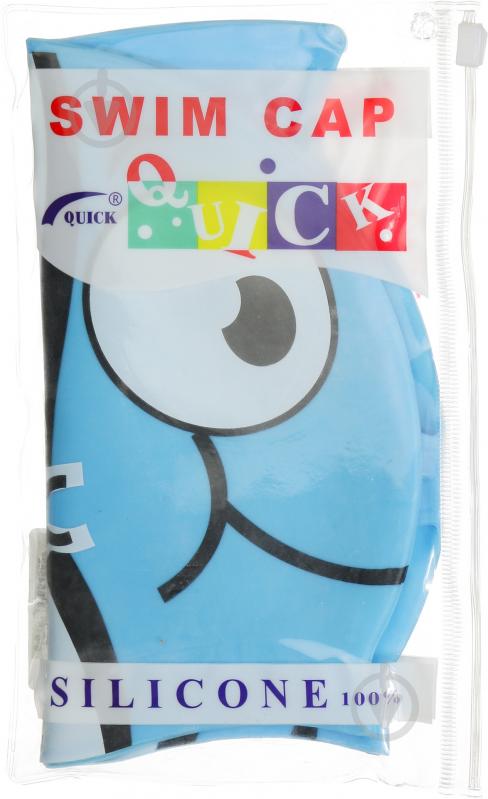 Шапочка для плавания SG006 one size голубой - фото 3 Шапочка для плавания SG006 one size голубой - фото 3