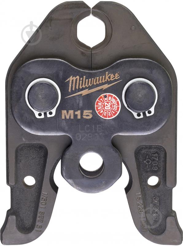 Клещи обжимные Milwaukee J18-M15 для опрессовки труб 4932430246 - фото 1