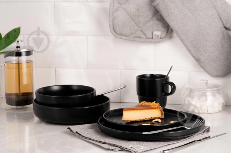 Тарелка ARDESTO Trento 20,5 см черная AR2920TB - фото 6 Тарелка ARDESTO Trento 20,5 см черная AR2920TB - фото 6