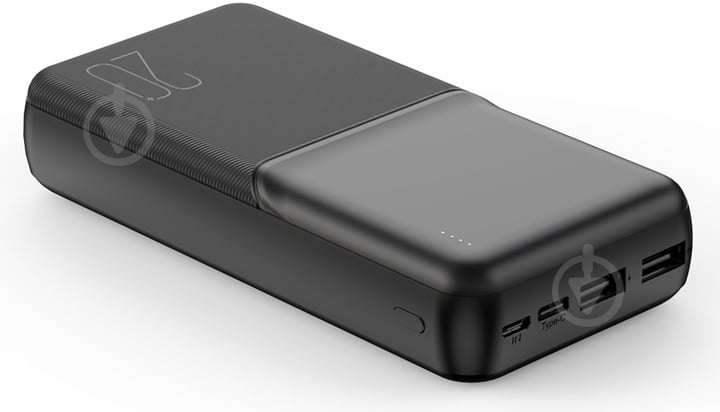 Повербанк Xo РR 252 20000 mAh black (PR252.black) - фото 2
