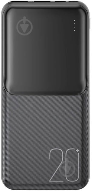 Повербанк Xo РR 252 20000 mAh black (PR252.black) - фото 1 Повербанк Xo РR 252 20000 mAh black (PR252.black) - фото 1