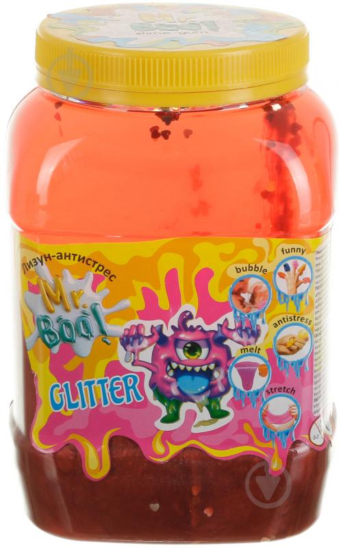 Лизун-антистресс Glitter в ассортименте 1150 г Mr Boo - фото 11