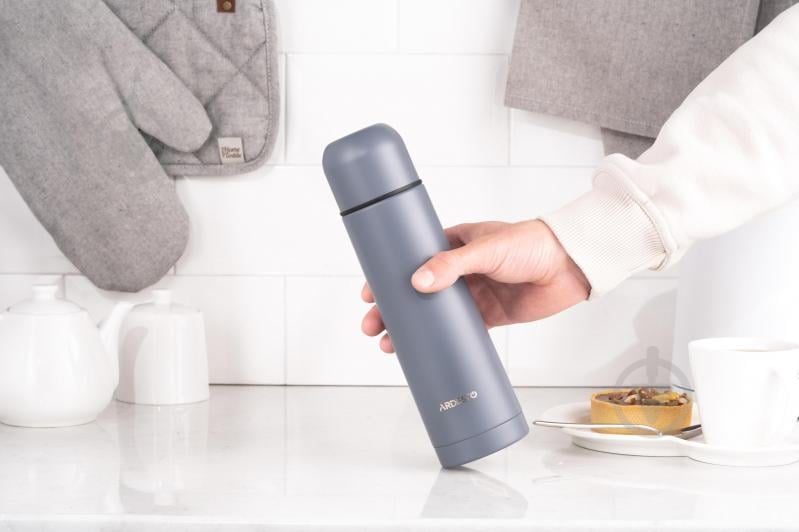 Термос Ardesto Bright City 500 мл серый AR2650GR - фото 9 Термос Ardesto Bright City 500 мл серый AR2650GR - фото 9