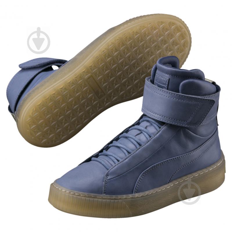 Черевики Puma Platform Mid 36522001 р.38,5 блакитний - фото 1