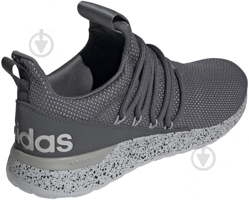 Кросівки чоловічі демісезонні Adidas LITE RACER ADAPT 3.0 FZ0953 р.44 темно-сірі - фото 7