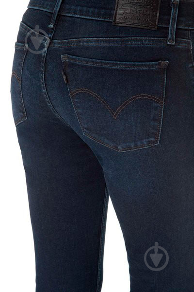 Джинси LEVIS 700 series - 710 Super Skinny 17780;0062 р. 24-32 темно-синій - фото 5