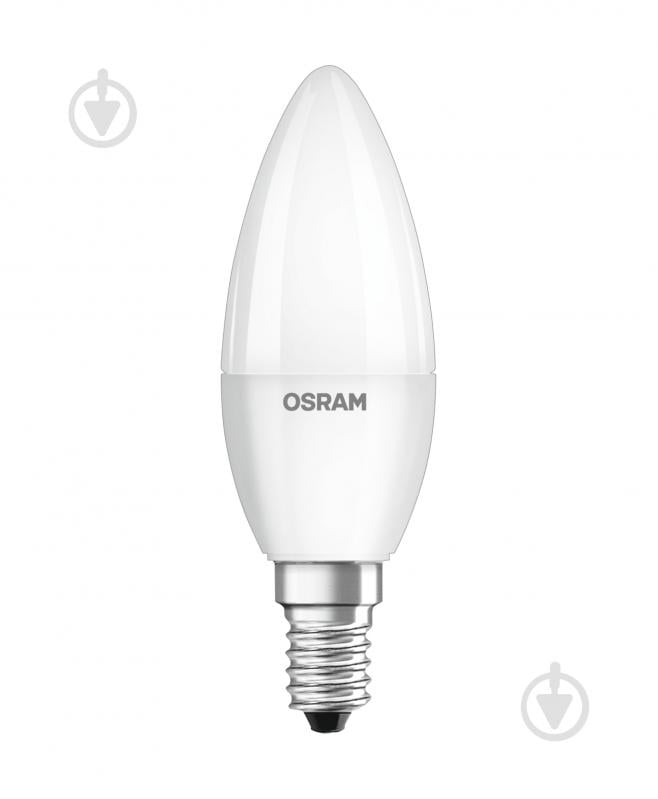 Лампа світлодіодна Osram 4,9 Вт C37 матова E14 220 В 2700 К 4052899326453 - фото 2