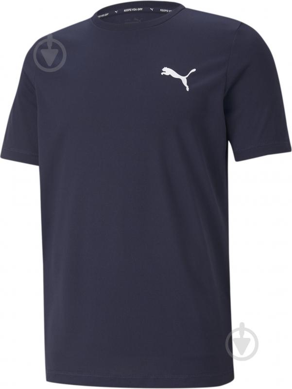 Puma ACTIVE SMALL LOGO TEE PEACOAT 58672506 .XS