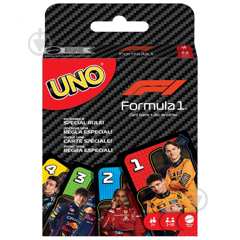 Гра карткова Uno "F1" JMF10 - фото 6