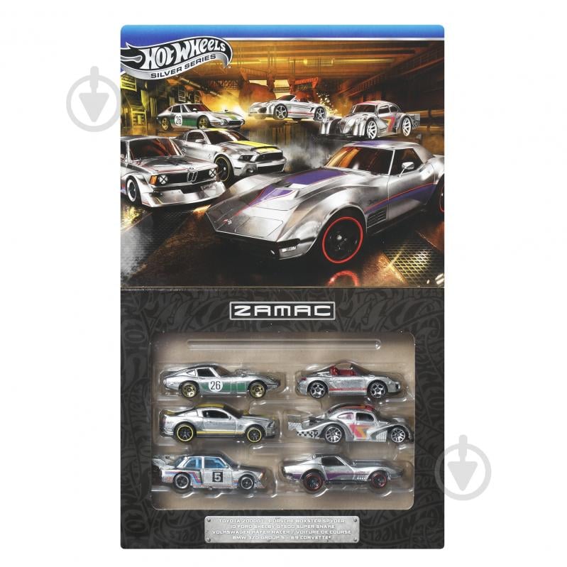 Набор машинок Hot Wheels "ZAMAC" 1:64 JLB26 - фото 8 Набор машинок Hot Wheels "ZAMAC" 1:64 JLB26 - фото 8