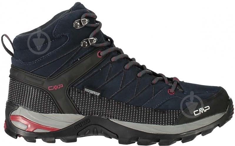 Черевики CMP RIGEL MID TREKKING SHOES WP 3Q12947-62BN р.46 темно-синій - фото 1