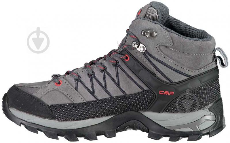 Черевики CMP RIGEL MID TREKKING SHOE WP 3Q12947-44UF р.46 темно-сірий - фото 2