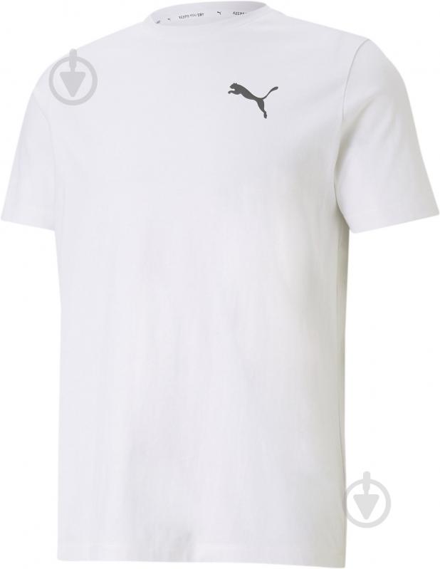 Футболка Puma ACTIVE SOFT TEE PUMA WHITE 58672602 р.M білий - фото 1