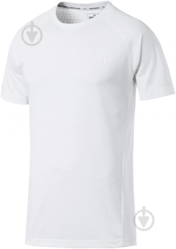 Футболка Puma Evostripe Move Tee 85407102 р.L белый - фото 2 Футболка Puma Evostripe Move Tee 85407102 р.L белый - фото 2