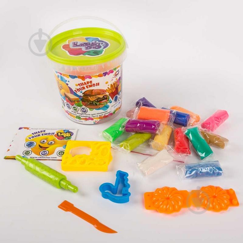 Тесто для лепки OKTO Ассорти 2 21002 - фото 2 Тесто для лепки OKTO Ассорти 2 21002 - фото 2