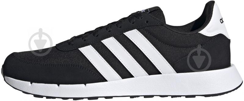 Кросівки чоловічі демісезонні Adidas RUN 60S 2.0 FZ0961 р.40 2/3 чорні - фото 3