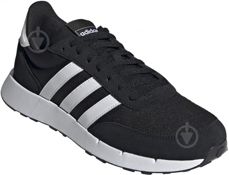 Кросівки чоловічі демісезонні Adidas RUN 60S 2.0 FZ0961 р.40 2/3 чорні - фото 4