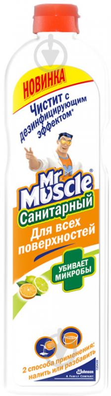 Моющее средство Mr.Muscle Санитарный 0,5 л - фото 1