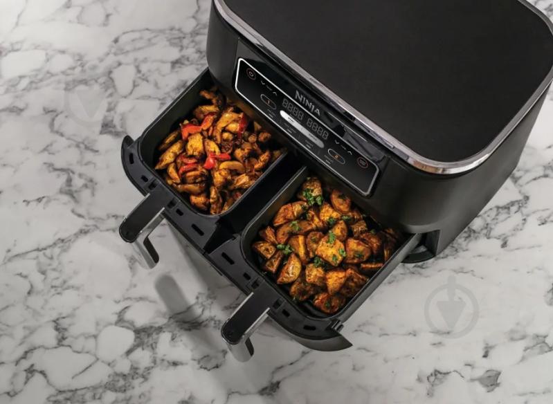 Мультипечь NINJA Air Fryer Dual zone AF200EU - фото 8 Мультипечь NINJA Air Fryer Dual zone AF200EU - фото 8