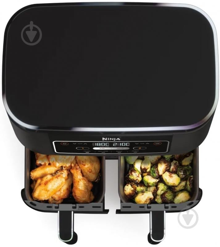 Мультипечь NINJA Air Fryer Dual zone AF200EU - фото 5 Мультипечь NINJA Air Fryer Dual zone AF200EU - фото 5