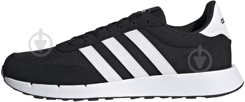 Кроссовки мужские демисезонные Adidas RUN 60S 2.0 FZ0961 р.41 1/3 черные - фото 3