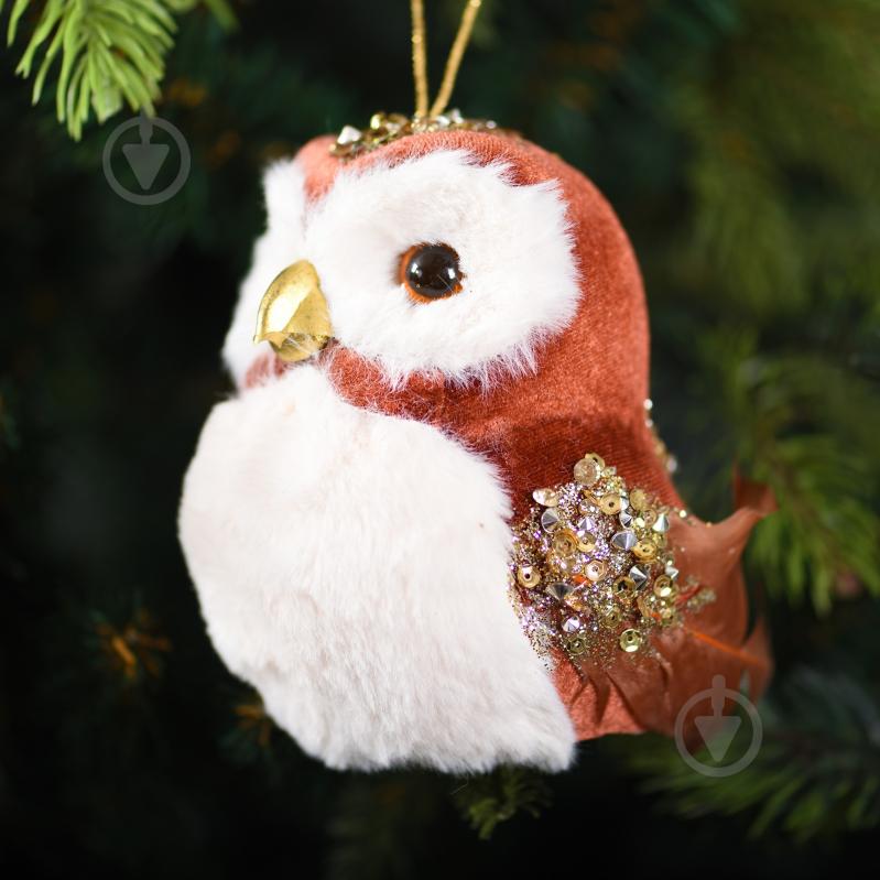 Украшение новогоднее YES! Fun Сова 13 см - фото 2