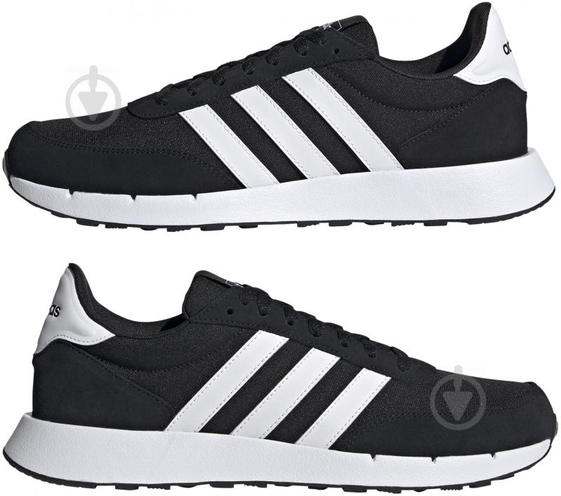 Кроссовки мужские демисезонные Adidas RUN 60S 2.0 FZ0961 р.42 черные - фото 5