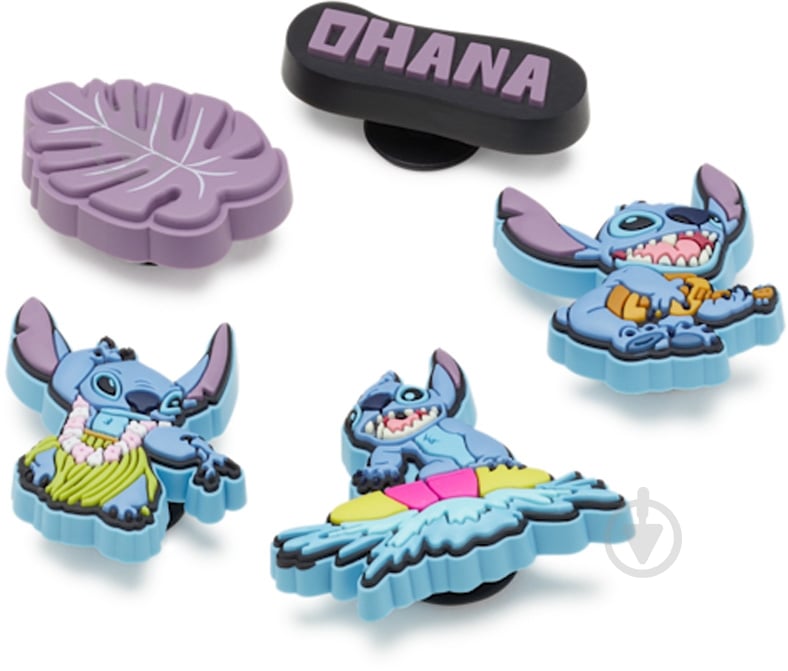 Джибитсы Crocs Stitch Tropical 5Pck 10012920 - фото 2