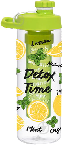 Бутылка для воды Lemon-Detox Twist 0.75 л с инфезором 161568-001 Herevin - фото 1