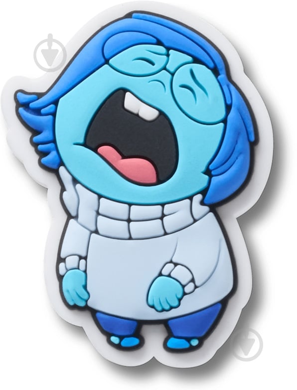 Джибитсы Crocs Pixar Inside Out Sadness 10016919 - фото 1