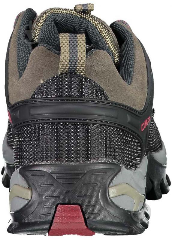 Кросівки чоловічі CMP RIGEL LOW TREKKING SHOES WP 3Q13247-02PD р.44 коричневі із чорним - фото 3