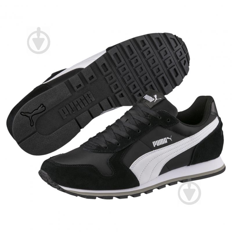 Кросівки літні Puma ST Runner NL 35673807 р.40,5 чорні - фото 2