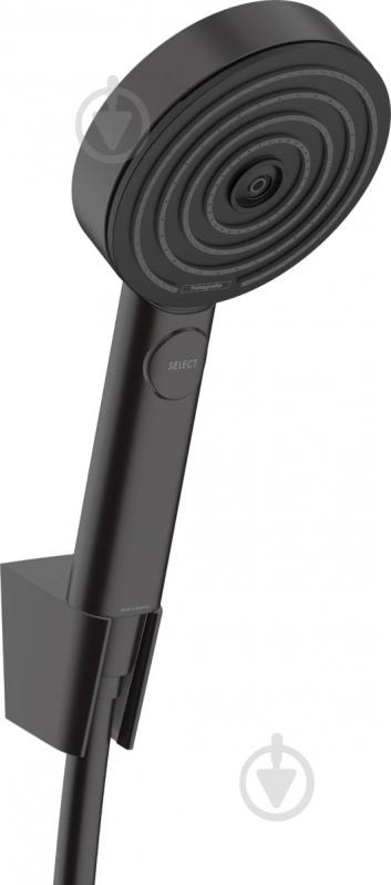 Душевой набор Hansgrohe Pulsify Select 24303670 матовый черный - фото 1