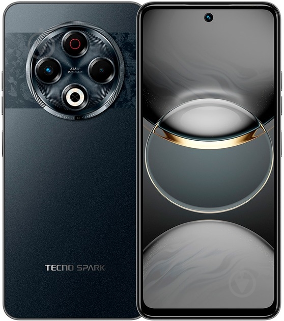 Смартфон Tecno Spark 30 (KL6) 8/256GB stellar shadow (4894947047879) - фото 1 Смартфон Tecno Spark 30 (KL6) 8/256GB stellar shadow (4894947047879) - фото 1