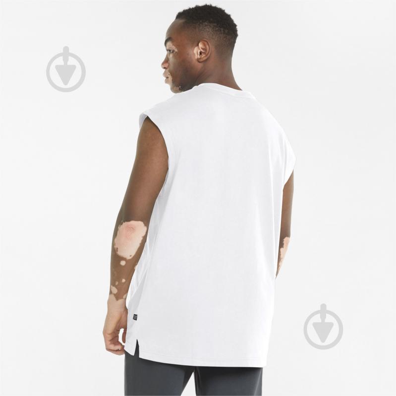 Майка Puma ESS SLEEVELESS TEE PUMA WHITE 58673802 р.XS белый - фото 3