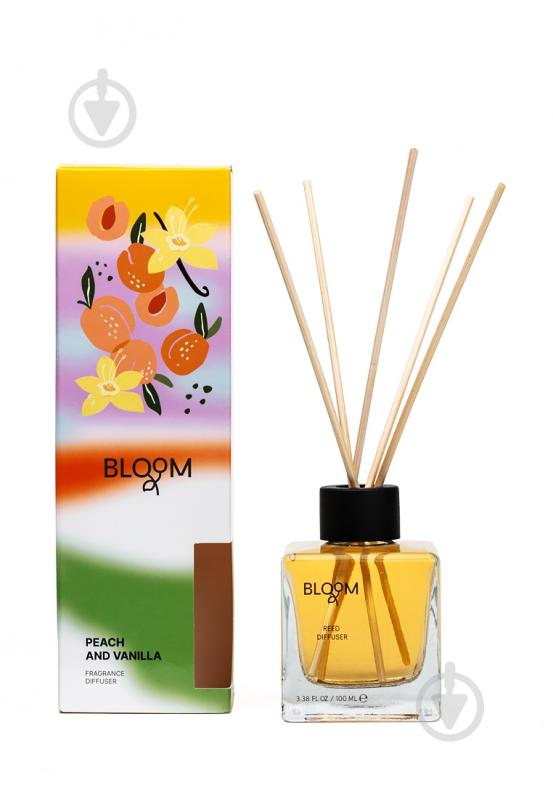 Аромадиффузор Aroma Bloom Peach and Vanilla 100 мл - фото 1