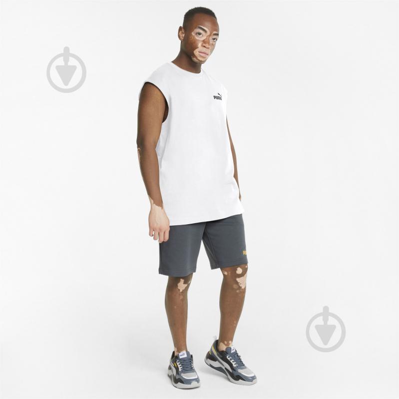 Майка Puma ESS SLEEVELESS TEE PUMA WHITE 58673802 р.M белый - фото 4