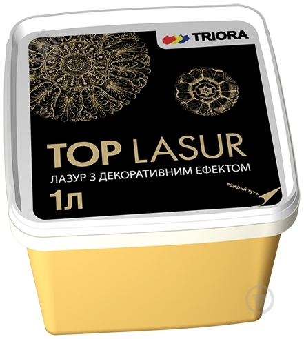 Лазур Triora TOP Lasur 161 золото 1 л - фото 1