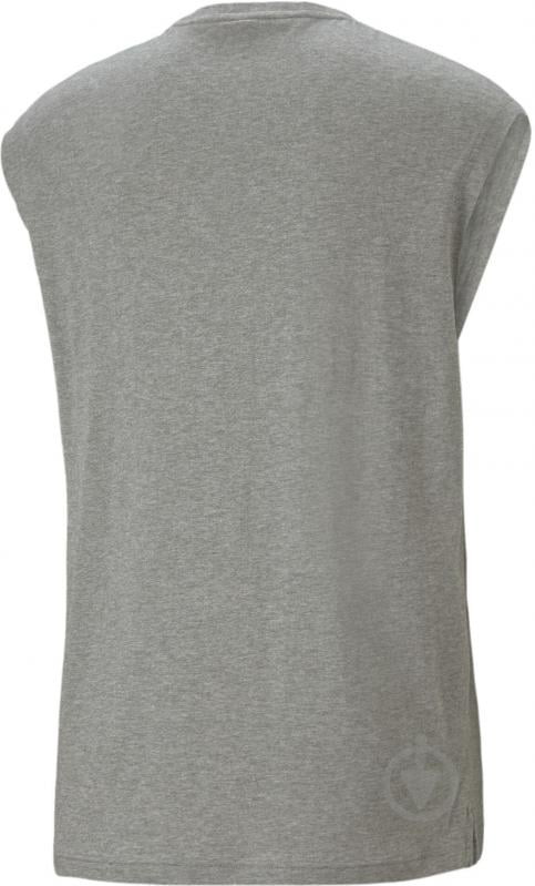 Майка Puma ESS SLEEVELESS TEE MEDIUM GRAY HEATHER 58673803 р.XS сірий - фото 2