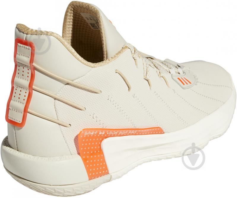 Кроссовки мужские Adidas DAME 7 FZ1046 р.43 1/3 белые - фото 7