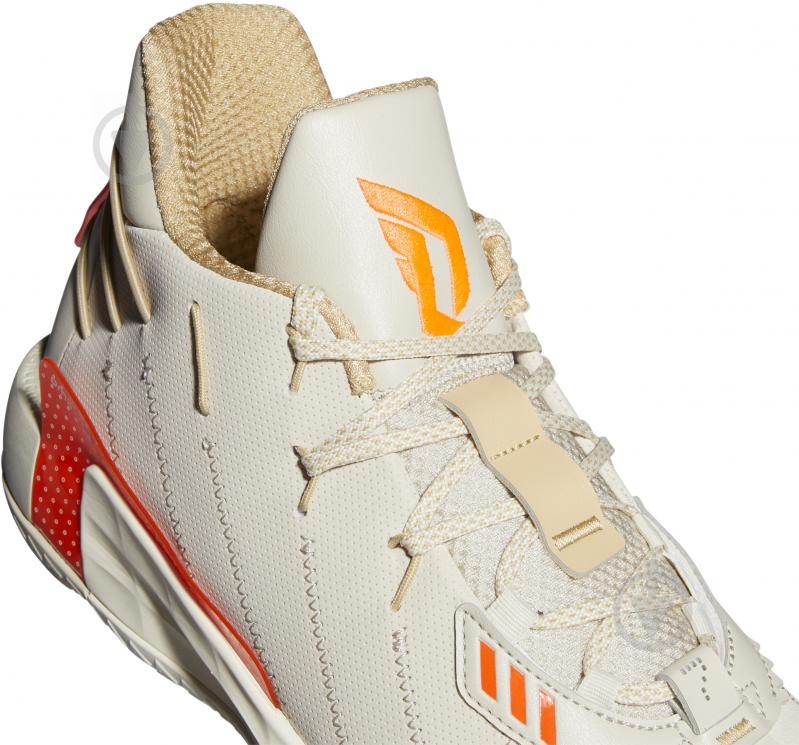 Кроссовки мужские Adidas DAME 7 FZ1046 р.43 1/3 белые - фото 9