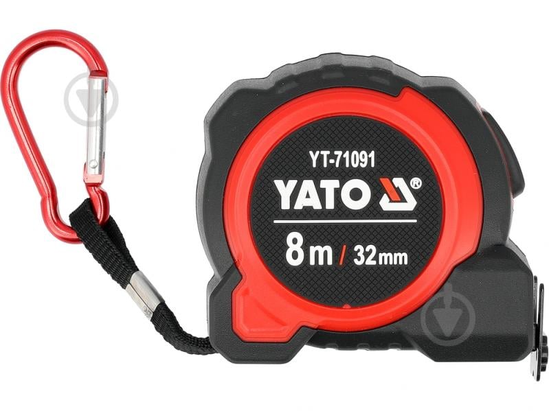 Рулетка YATO YT-71091 8 м x 32 мм - фото 1 Рулетка YATO YT-71091 8 м x 32 мм - фото 1