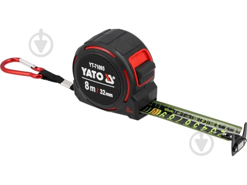 Рулетка YATO YT-71095 8 м x 32 мм - фото 2 Рулетка YATO YT-71095 8 м x 32 мм - фото 2