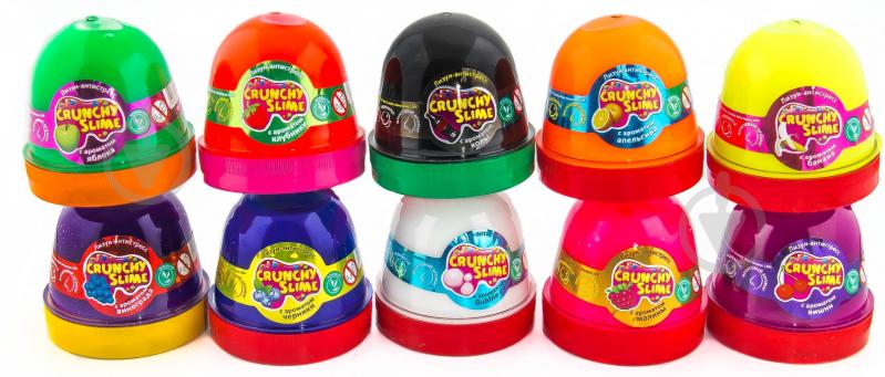 Слайм OKTO хрустящий Crunchy slime Кола 120 г 80081 - фото 2