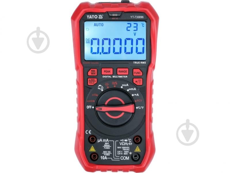 Мультиметр YATO YT-730896 - фото 2