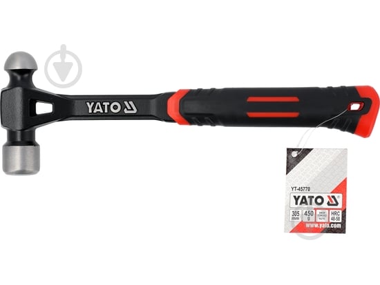 Молоток столярный YATO 450 г YT-45770 - фото 4