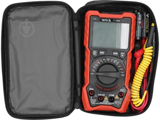 Мультиметр YATO YT-730895 - фото 6 Мультиметр YATO YT-730895 - фото 6